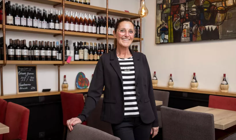 Nancy Mallel, gérante du restaurant Io Roberto - Partena Professional